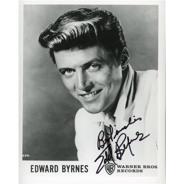 Edd Byrnes signed photo