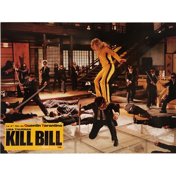 Kill Bill: Vol. 1  Original 2003 French Lobby Card