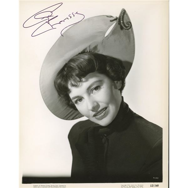 Cyd Charisse signed photo