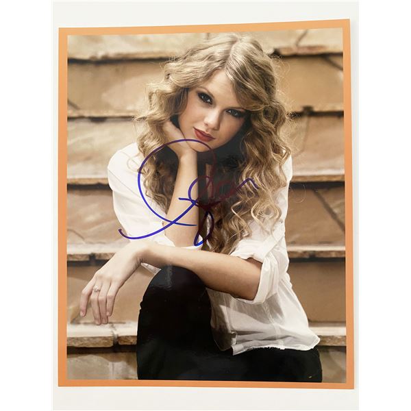 Taylor Swift signed photo