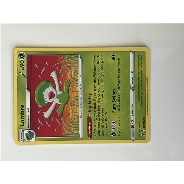 Lombre Pokemon Card Mint Plus