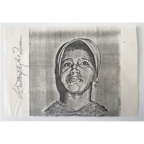 Gone With The Wind Butterfly McQueen signed photo