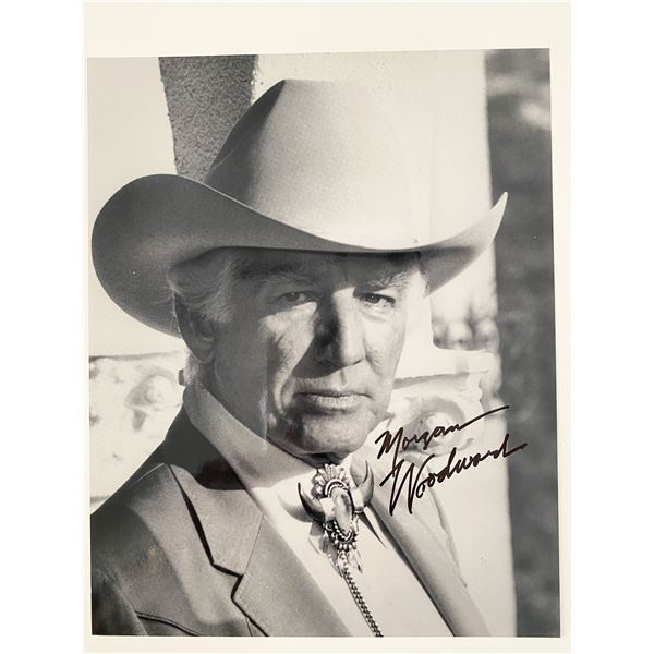 Cool Hand Lukes Morgan Woodward signed photo