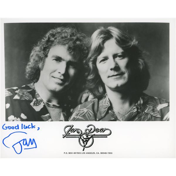 Jan and Dean signed promo  photo
