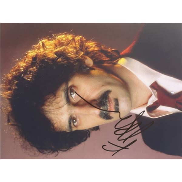 Frank Zappa signed photo