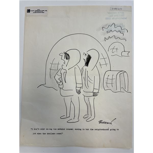 Joe Buresch Original Cartoon