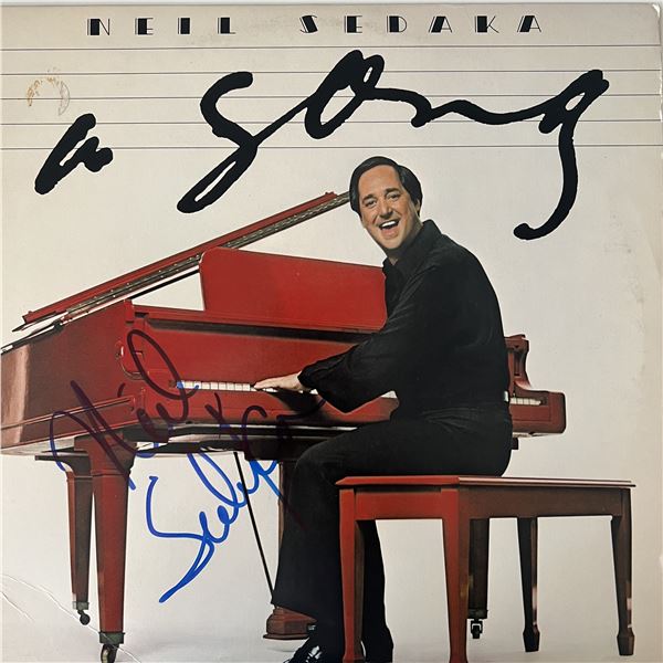 Neil Sedaka A Song signed album