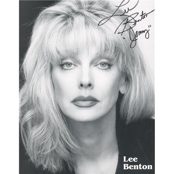 Lee Benton signed photo