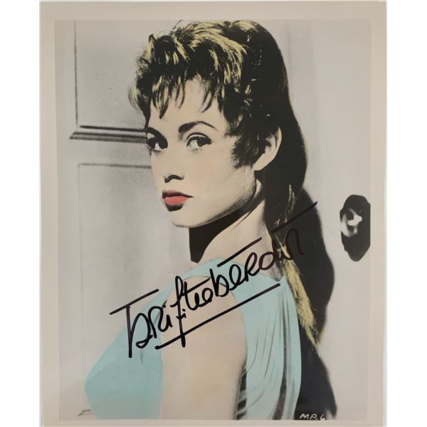 Brigitte Bardot signed photo