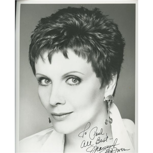 Maureen McGovern signed photo