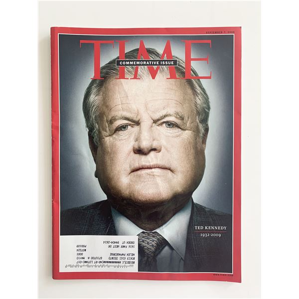 Ted Kennedy 2009 Commemorative Time Magazine