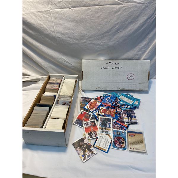 Hockey and some baseball cards