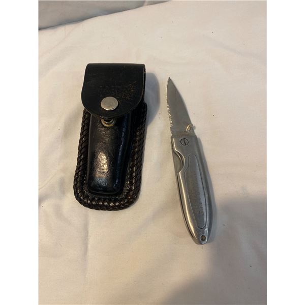 Pocket knife and case
