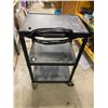 Image 1 : Rolling cart with power bar