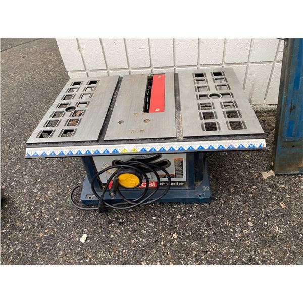 Ryobi table saw