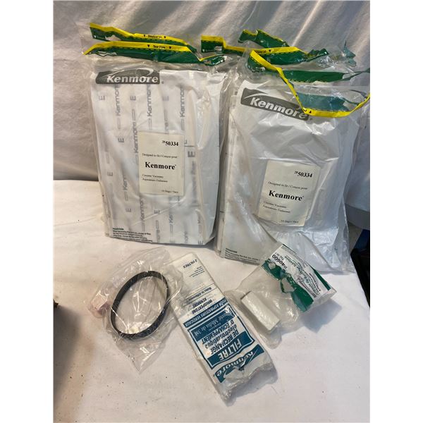 Kenmore canister vacuum bags ect