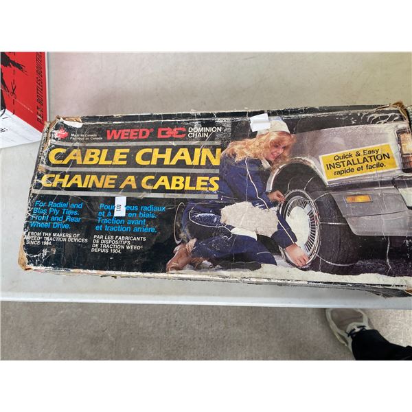 Cable chains