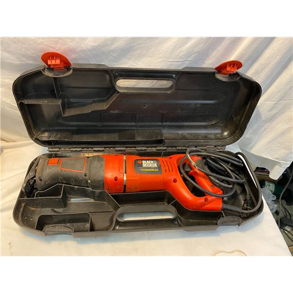 Black and decker reciprocating saw