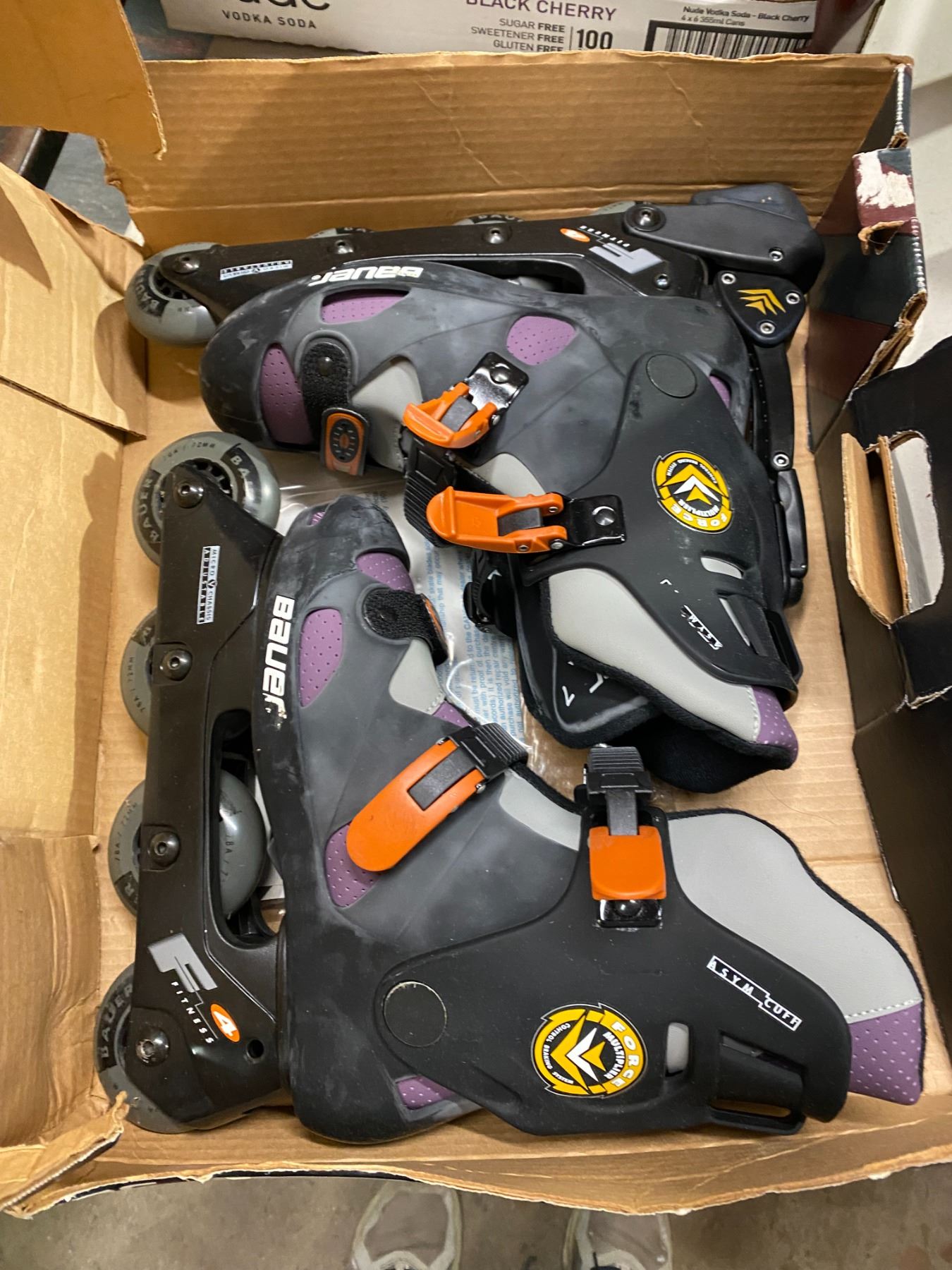 Size 7 Bauer inline skates