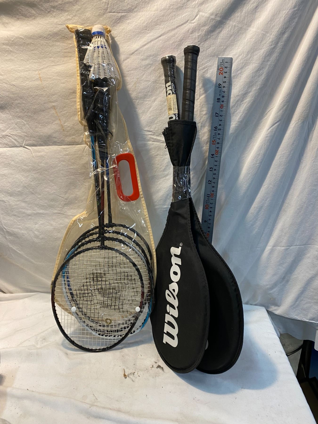 Badminton racquets
