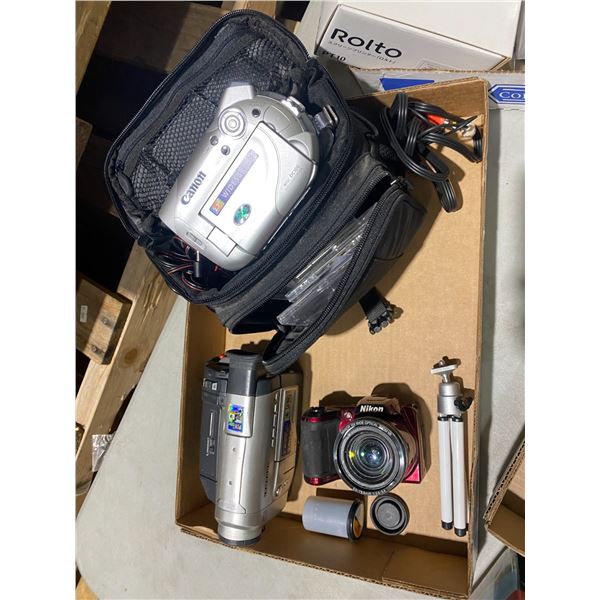 Camera and video cameras