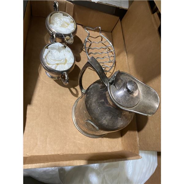 Vintage thermos and other