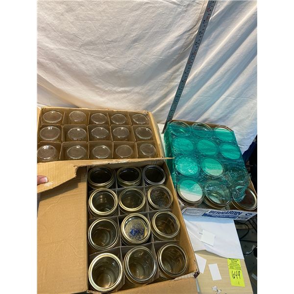 Canning jars