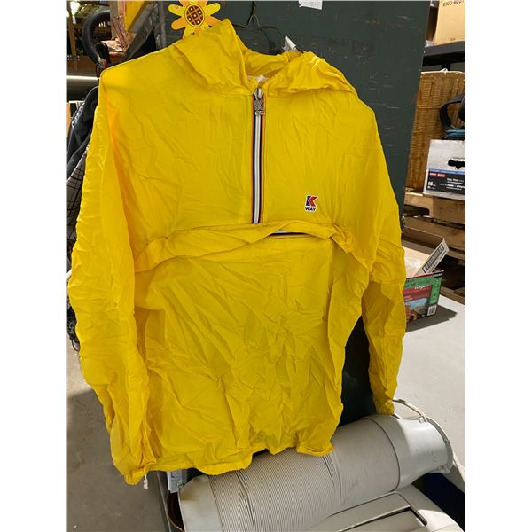 KWay wind breaker into an Fanny pack