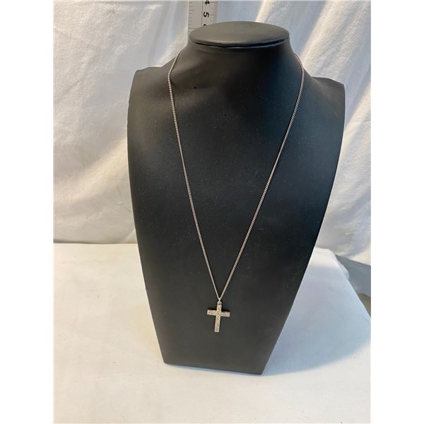 Sterling necklace and pendant