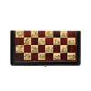 Image 1 : Rosewood & Bone Chess Set in Wood Storage Box   (CLB-356)
