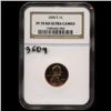 Image 1 : 2000S US Lincoln Cent Proof Coin PR70 (COI-3609)