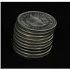 Image 1 : 1948 Mexico Silver 5 Pesos Unsearched Stack of 10 Mostly BU 8.7 Ounces Silver! (COI-5233)