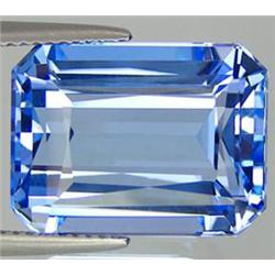 17.80ct Flawless Emerald Sky Blue Quartz (GEM-16505)