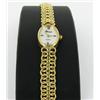 Image 1 : 14K Gold Ladies Geneve Watch Retail $2350 1/2 Ounce (WAT-141)