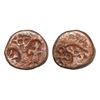 Image 1 : Ancient Malwa - Copper Silver coin of post-Mauryna period, c.250-200BC
