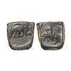 Image 1 : Taxila -uninscribed die-struck Copper coin (c.200-150 BC)