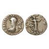 Image 1 : Indo-Greeks -  Silver drachm of Menander I Soter (c.155-130 BC)