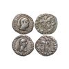 Image 1 : Indo-Greeks - two Silver drachm of Apollodotos II (85-60 BC)