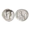 Image 1 : Roman Empire - Tiberius (14-37 AD), Silver Denarius, Lugdunum mint