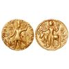 Image 1 : Kushan Empire, temp.Vasudeva II and Kanishka III (c. 250-300 AD), Gold Dinar, Goebl 634 (attributed