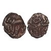 Image 1 : Nagas of Padmavati - Copper coin of Ganapati Naga (c.300-350AD), 0.70 grams
