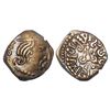 Image 1 : Gupta Empire - Kumara Gupta I (415-450 AD), Silver drachm of 'Western India' type, posthumous debase