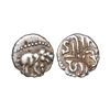 Image 1 : Chalukyas of Gujarat - Silver dramma of Rana Hastin (c.900-1000 AD)