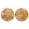 Image 1 : Kalachuris of Tripuri - Gold 4 1/2 masha coin of Gangeya Deva (c.1015-1040 AD)