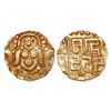 Image 1 : Gahadavalas of Kanauj - Govinda Chandra Deva (c.1114-1154 AD), Gold 4 1/2 masha