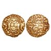 Image 1 : Gahadavalas of Kanauj - Govinda Chandra Deva (c.1114-1154 AD), Gold 4 1/2 masha