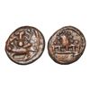 Image 1 : Nayakas of Sivaganga - anonymous Copper cash (1600-1700 AD)