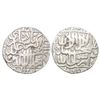 Image 1 : Akbar (1556-1605 AD) - Silver Rupee, 'round with Kalima' type, Dar al-Khilafah Agra mint
