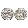 Image 1 : Shahjahan (1628-1659 AD), Silver Rupee, Jahangirnagar Mint, AH 1043/RY6, 'linear legends with month'