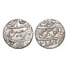 Image 1 : Aurangzeb (1658-1707 AD), Silver Rupee, Mihr Muneer couplet, Akbarnagar mint